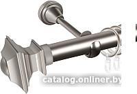 Карниз для штор АС ФОРОС Grace D25Г + наконечники Верди (3м, сатин)