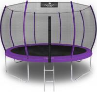 Батут Calviano Outside Master Purple 374 см - 12ft (внешняя сетка, с лестницей)