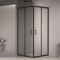 Душевой уголок RGW PA-030B 3508103088-14 80x80 (черный/прозрачное стекло)