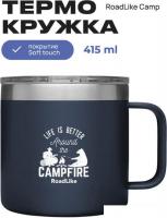 Термокружка RoadLike Camp 415мл (синий)