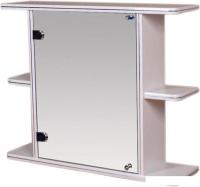 Гамма Шкаф с зеркалом 15 (белый, левый)