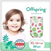 Подгузники Offspring XL 12+ кг Арбузы OF01XL30WML (30 шт)