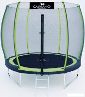 Батут Calviano Outside Master Green 252 см - 8ft (внешняя сетка, с лестницей)
