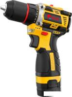 Дрель-шуруповерт Edon AD-16BL (с 2-мя АКБ, кейс, набор оснастки)