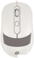 Мышь Oklick 310M (белый/серый)
