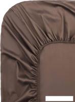 Постельное белье Sofi De MarkO Мармис 180х200х30 ПР-мс-180х200х30шок (шоколадный)