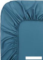 Постельное белье Sofi De MarkO Мармис 160х200х30 ПР-мс-160х200х30сгл (серо-голубой)