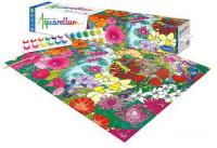 Набор для рисования SentoSphere Плакат-раскраска Английский сад Большая 6801