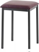 Табурет AMC Comfort 7 Г К2.14 (кожзам, бордовый/коричневый)