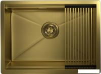 Кухонная мойка Granula GR-6045U (золото сатин)
