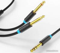 Кабель Vention BATBH 3.5 jack - 3.5 jack (2 м, черный)
