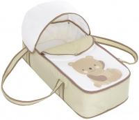 Люлька без шасси BamBola Мишка (бежевый/белый)