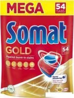 Таблетки для посудомоечной машины Somat Gold 54 шт