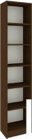 Стеллаж Кортекс-мебель Бинго км.02565 40x202 (венге)