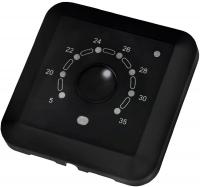 Терморегулятор ЭргоЛайт ТР-01.2 В встраиваемый (черный)