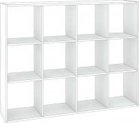 Стеллаж Кортекс-мебель Дельта-12 км.02542 140x105 (белый)