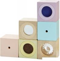 Кубики Plan Toys Блоки Прикоснись и угадай 5257