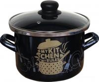 Кастрюля Сантэкс Моя кухня 1-2230112 (черный)