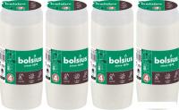 Набор свечей Bolsius Ритуальные масляные Copmo rc4 rspo mb 4 дня горения (белый)