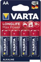 Батарейка Varta Longlife Max Power Bli 4 AA 04706101404 4 шт