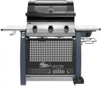Газовый гриль для дачи Sahara S375 3B BBQ Smokey Teal (дымчатый)