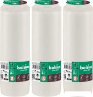 Набор свечей Bolsius Ритуальные масляные Copmo rc8 rspo mb 8 дней горения (белый)