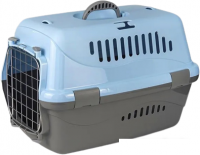 Переноска ZooExpress Турне 16111 (М, голубой)