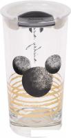 Стакан для воды и напитков Lucaris Disney Boho 3B0652001G0014 (черная крышка)