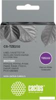 Картридж CACTUS CS-TZE232 (аналог Brother TZE232)