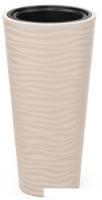 Кашпо Альтернатива Оазис М8080 (светло-бежевый)