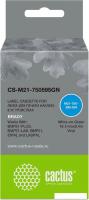 Картридж CACTUS CS-M21-750595GN (аналог Brady M21-750595GN)