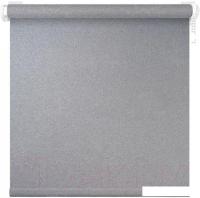 Рулонные шторы АС МАРТ Мегаполис 61x160 (серебристый)