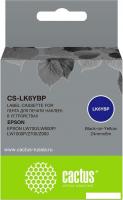 Картридж CACTUS CS-LK6YBP (аналог Epson LK6YBP)