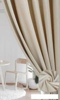 Комплект штор Soft Lines Бархат 9138-E4 1.5x2.4 м (молочный, 2 шт)