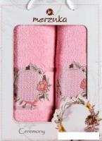 Набор полотенец Merzuka Ceremony 50x90/70x140 11776 (светло-розовый)