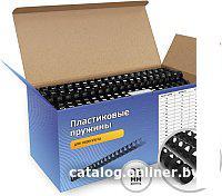 Пластиковая пружина для переплета Гелеос BCA4-32B 32 мм 50 шт (черный)