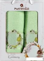 Набор полотенец Merzuka Ceremony 50x90/70x140 11776 (фисташковый)
