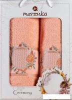 Набор полотенец Merzuka Ceremony 50x90/70x140 11776 (оранжевый)