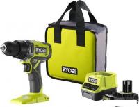Дрель-шуруповерт Ryobi RDD18-1C20S 5133005519 (с 1-им АКБ 2 Ач, сумка)