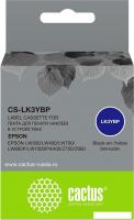 Картридж CACTUS CS-LK3YBP (аналог Epson LK3YBP)