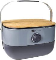 Портативный газовый гриль Sahara Mini BBQ (серый)