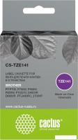 Картридж CACTUS CS-TZE141 (аналог Brother TZE141)