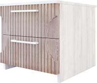 Тумба КМК Мебель 2Я Монтале КМК 0966.19 (бетон пайн светлый/MDP 70 астана роузвуд)