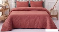 Набор текстиля для спальни Sofi De MarkO Мориц 160х220 Пок-МЦ-тр-160х220 (терракотовый)
