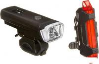 Велосипедный фонарь STG FL1559 + TL5411 Х88383