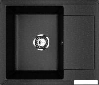 Кухонная мойка Practik PR-M 575-004 (черный оникс)