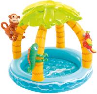 Надувной бассейн Intex Тропики 58417NP (102x86)