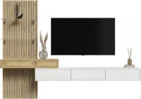 Горка Интерлиния Lagom-7 LG-G (белый платинум/дуб золотой)