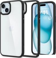 Чехол для телефона Spigen Ultra Hybrid для iPhone 15 ACS06799 (черный)