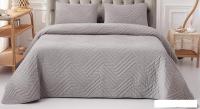 Набор текстиля для спальни Sofi De MarkO Мориц 160х220 Пок-Мц-ср-160х220 (серый)